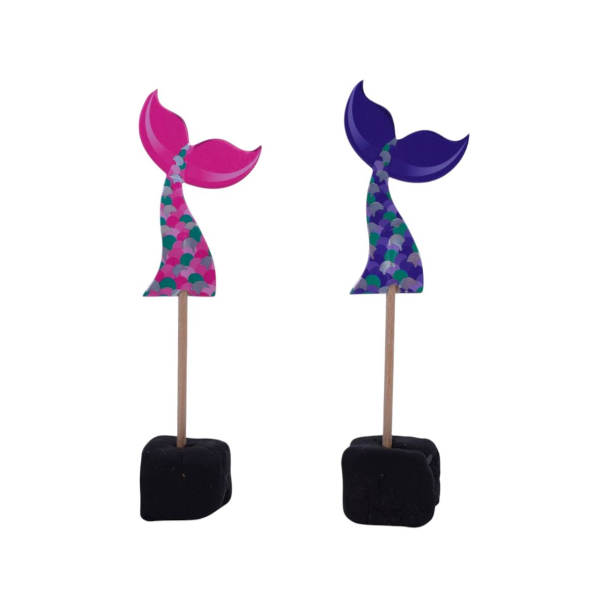 Mermaid Cupcake Toppers, 24 Count