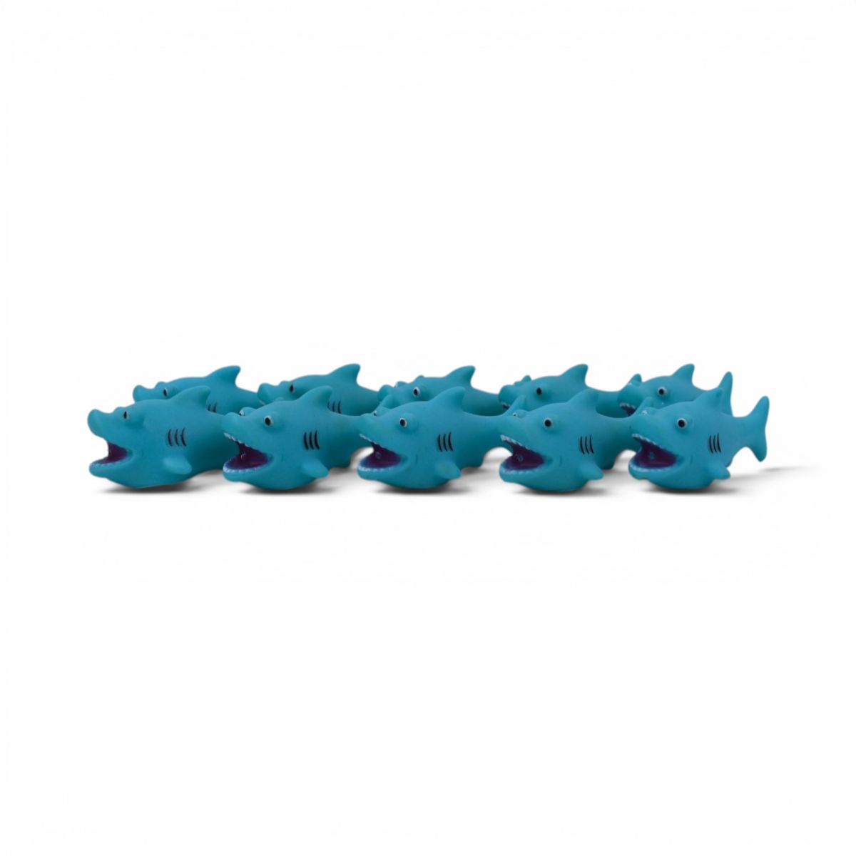 Blue Shark Party Favors, 10 Count