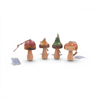 Rustic Country Mushroom Ornament