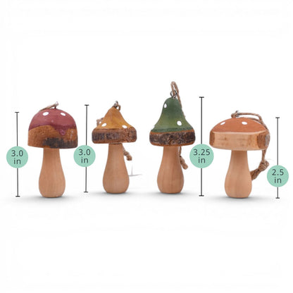 Rustic Country Mushroom Ornament