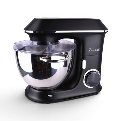 Zuccie Stand Mixer with Stainless Steel Bowl & Attachments