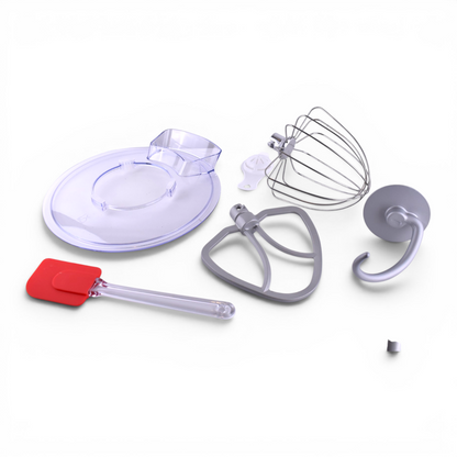 Zuccie Stand Mixer with Stainless Steel Bowl & Attachments
