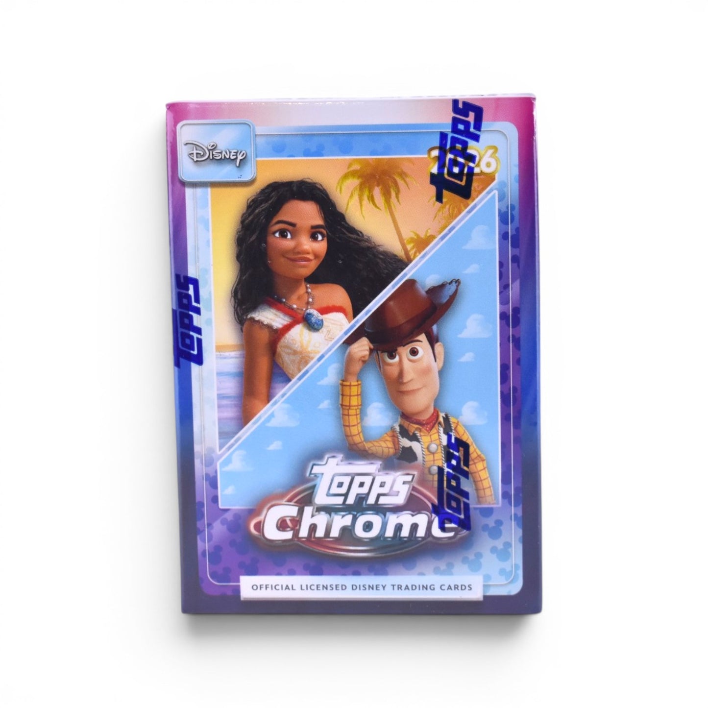 2026 Topps Chrome Disney Trading Cards Sealed Blaster Box