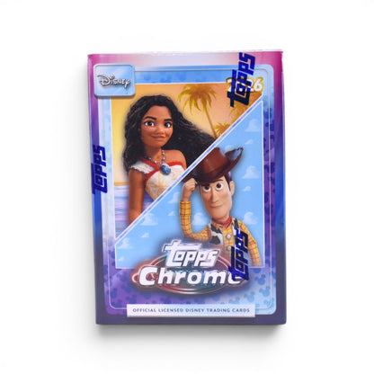 2026 Topps Chrome Disney Trading Cards Sealed Blaster Box