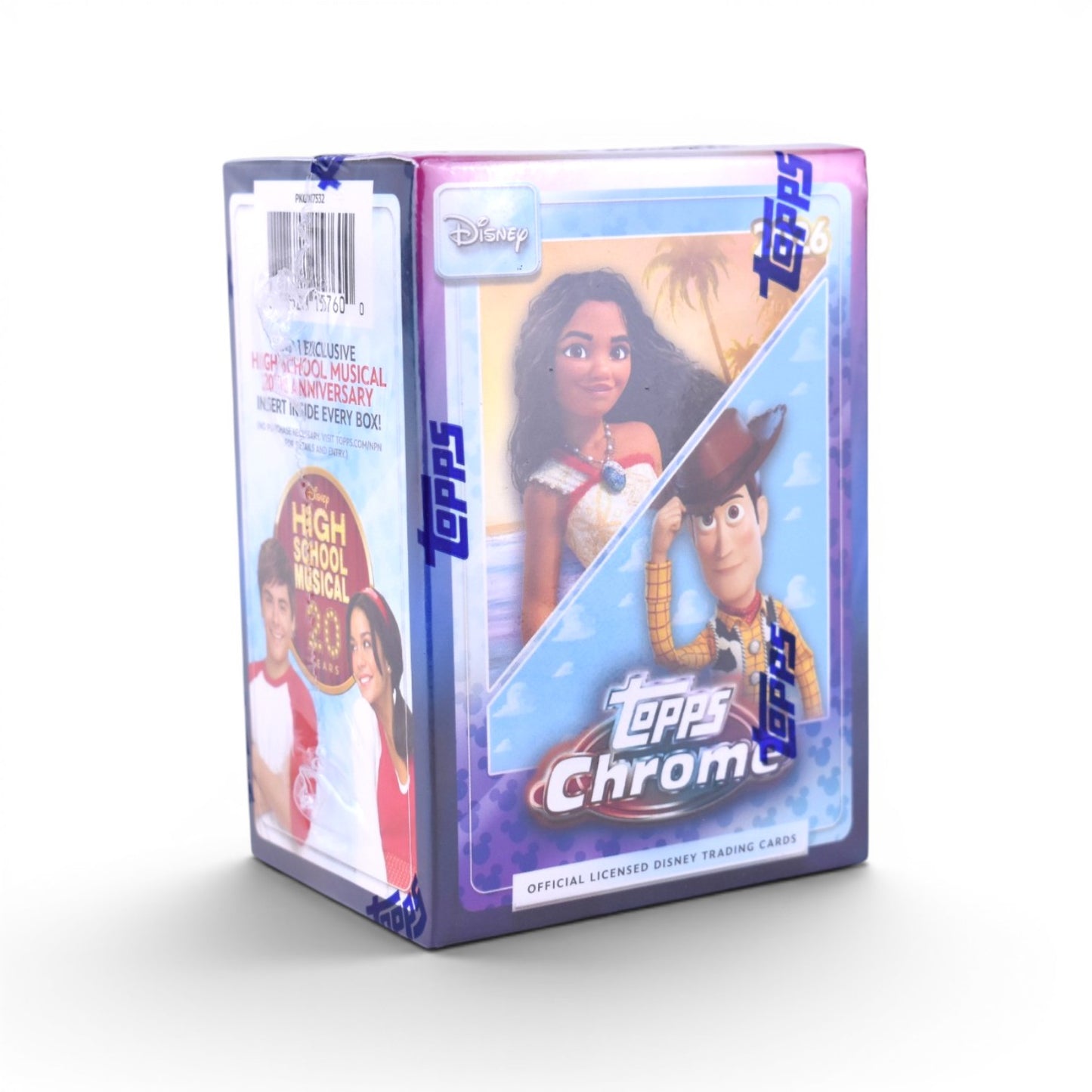 2026 Topps Chrome Disney Trading Cards Sealed Blaster Box