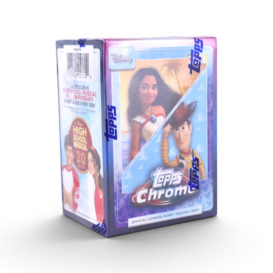 2026 Topps Chrome Disney Trading Cards Sealed Blaster Box