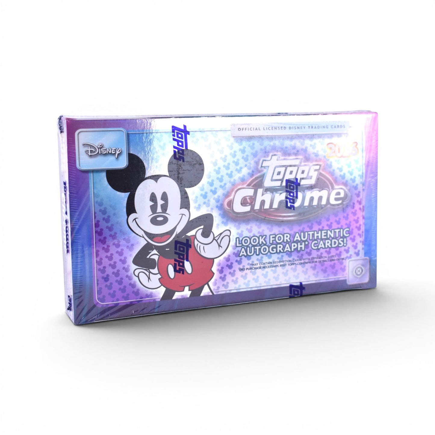2026 Topps Chrome Disney Trading Cards Sealed Hobby Box