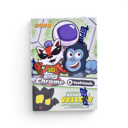 2026 Topps Chrome VeeFriends Trading Cards Sealed Blaster Box