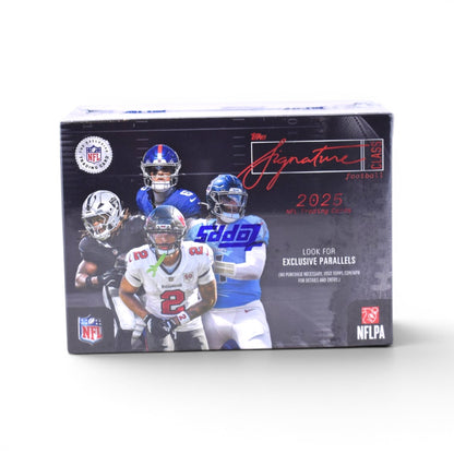 2025 Topps Signature Class Football Trading Cards Sealed Blaster Box
