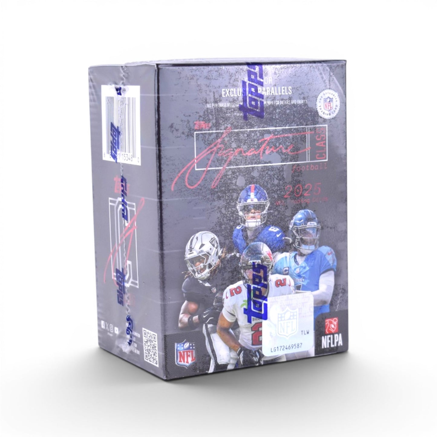 2025 Topps Signature Class Football Trading Cards Sealed Blaster Box