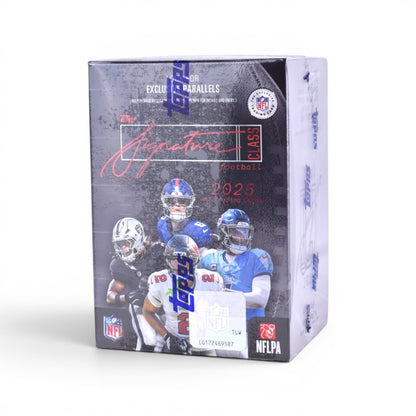 2025 Topps Signature Class Football Trading Cards Sealed Blaster Box