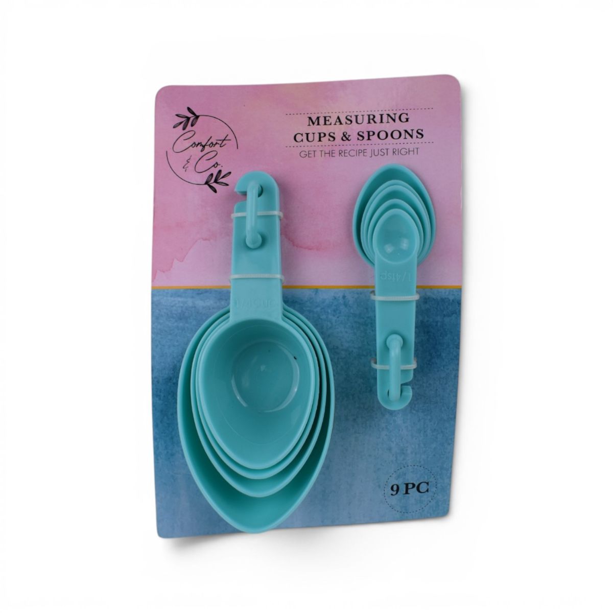 Measuring Cups and Spoons, 9 Piece Set