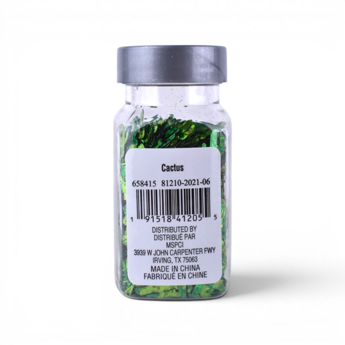 Cactus Specialty Polyester Glitter, 0.56oz