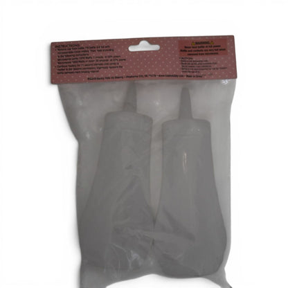 Squeeze Bottles, 2 Count, 6oz