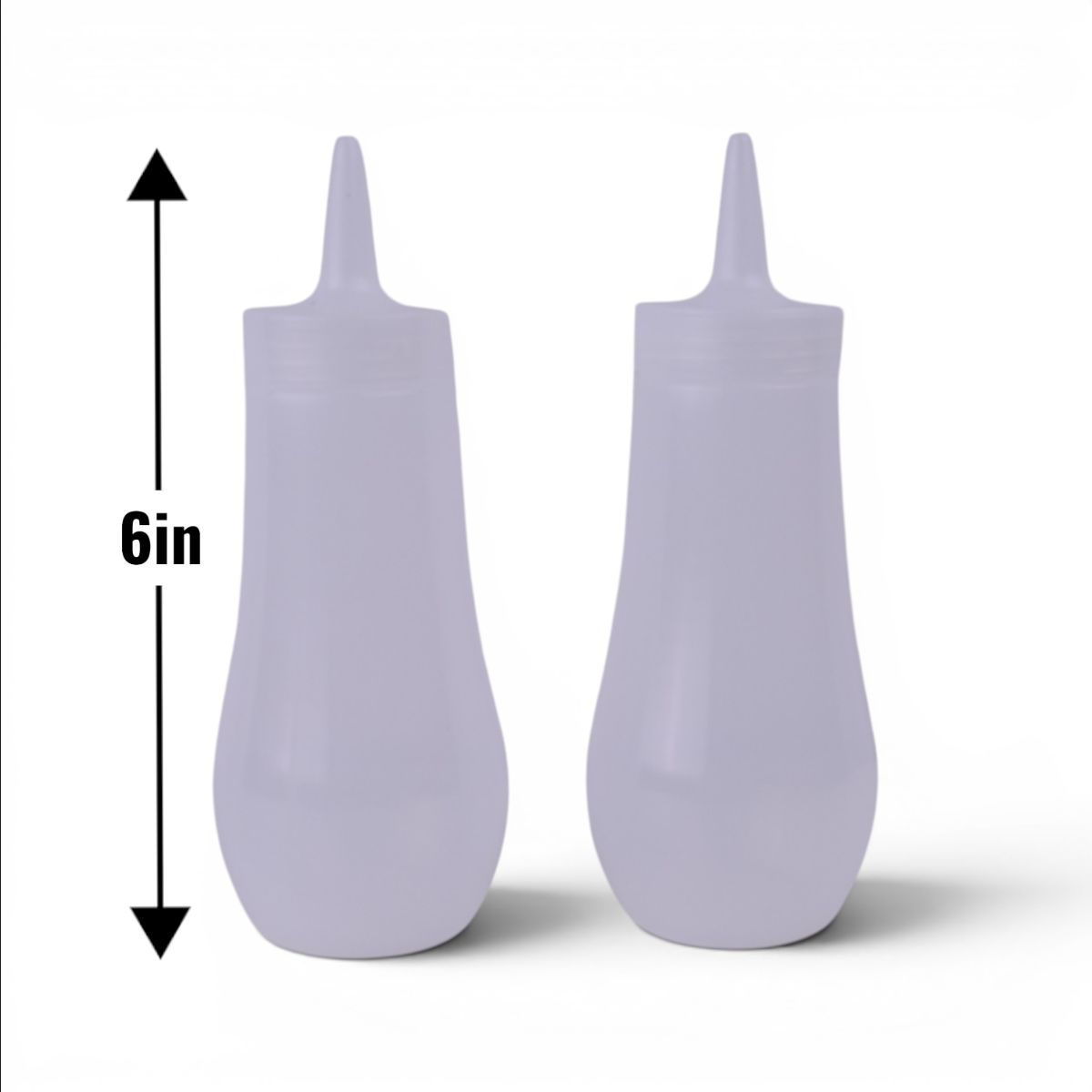 Squeeze Bottles, 2 Count, 6oz