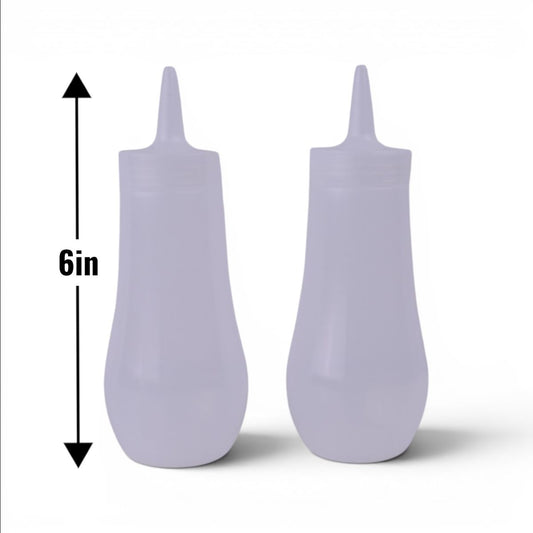 Squeeze Bottles, 2 Count, 6oz