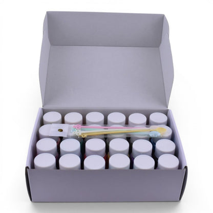 Mica Powder, Set of 24 Colors