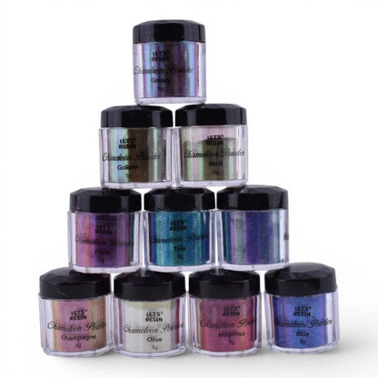 Chameleon Powder, 10 Colors
