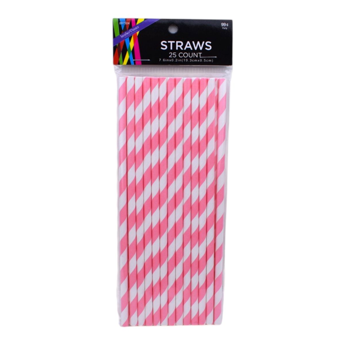 Paper Straws, 25 Count