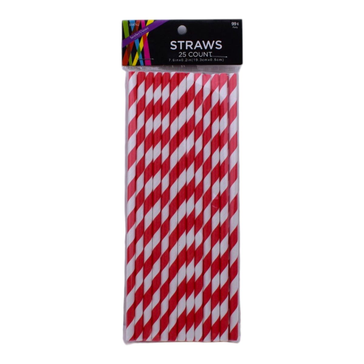 Paper Straws, 25 Count