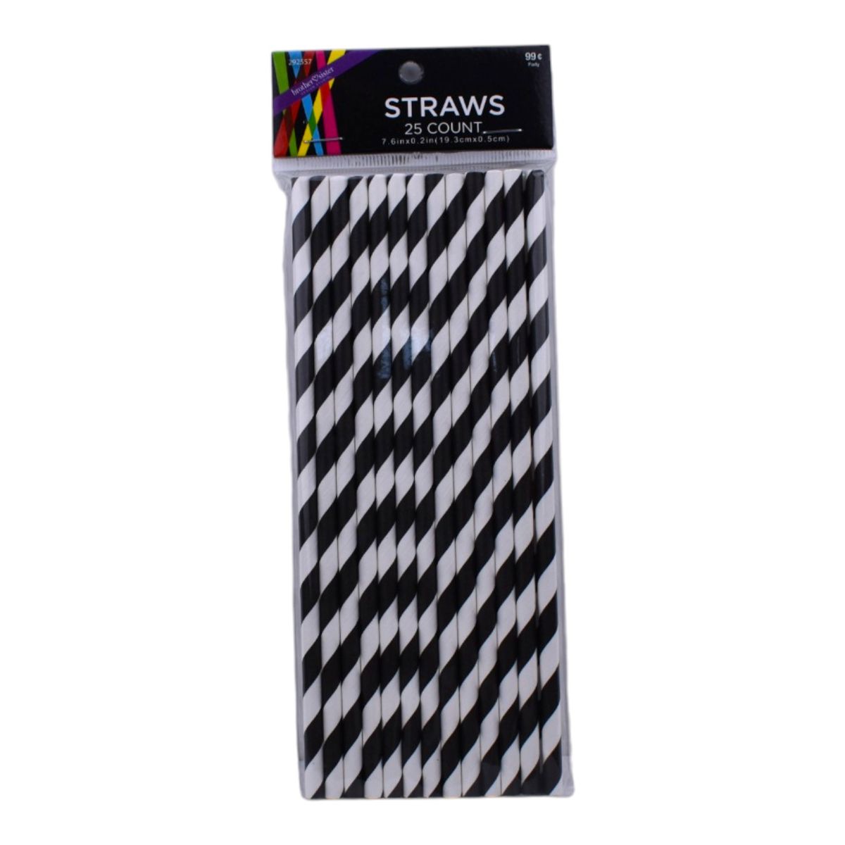 Paper Straws, 25 Count