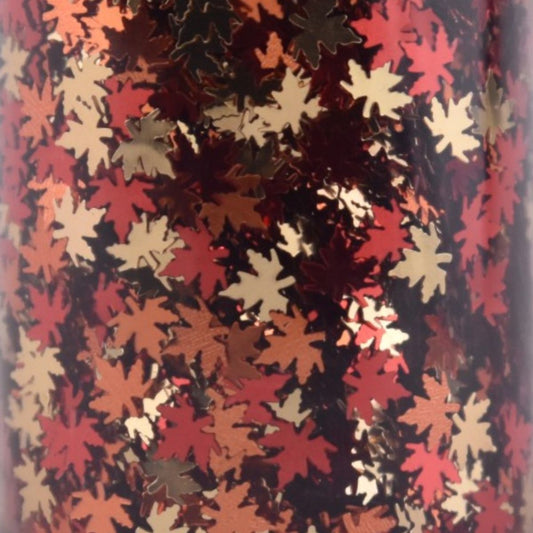 Autumn Leaves Glitter Shapes, 1.19oz