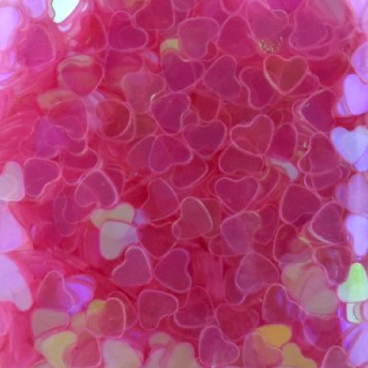 Chunky Glitter Heart Sequins, 0.9 oz