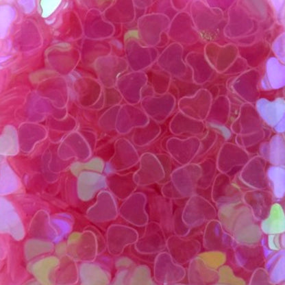Chunky Glitter Heart Sequins, 0.9 oz