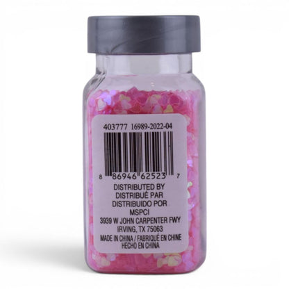 Chunky Glitter Heart Sequins, 0.9 oz