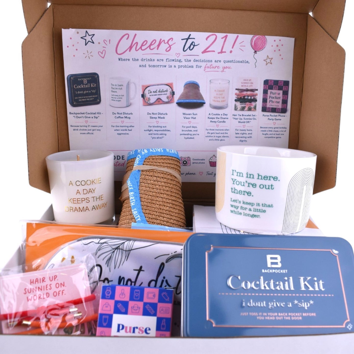 Cheers to 21 Gift Set