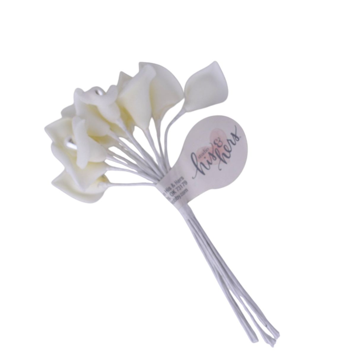 White Calla Lily Picks