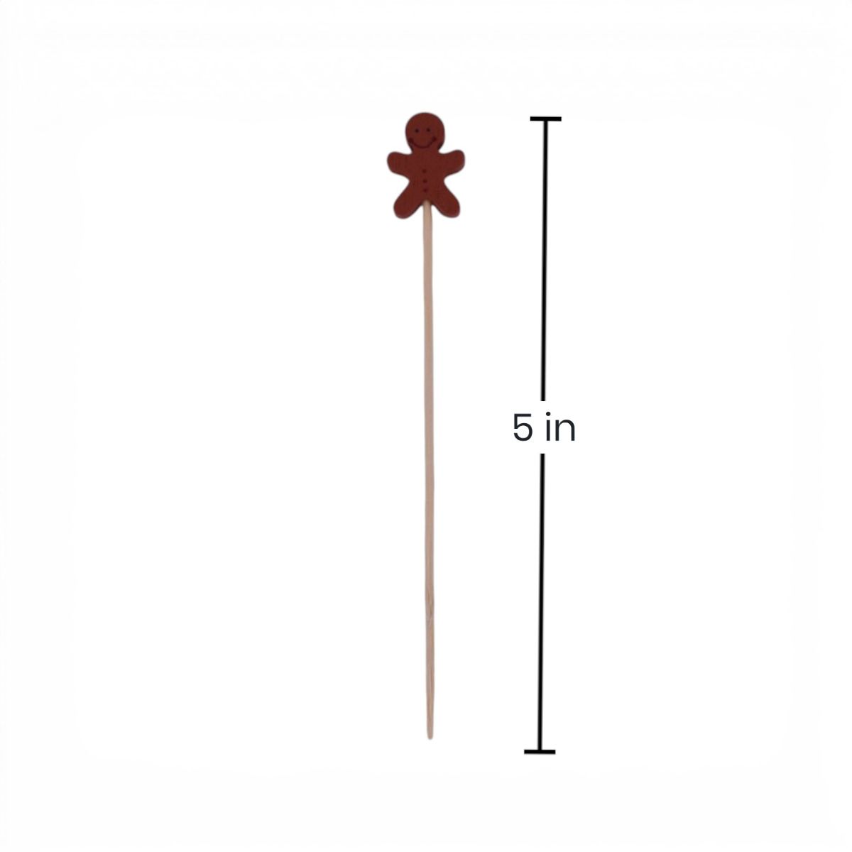 Gingerbread Bamboo Skewers, 100 Count