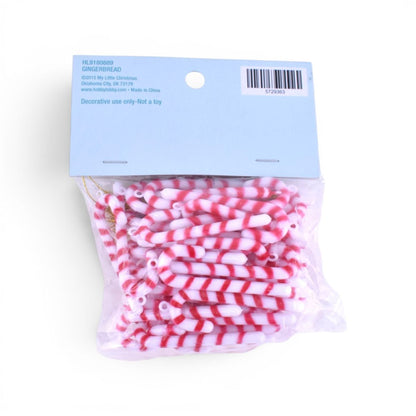 Candy Cane Ornaments, 48-Pieces
