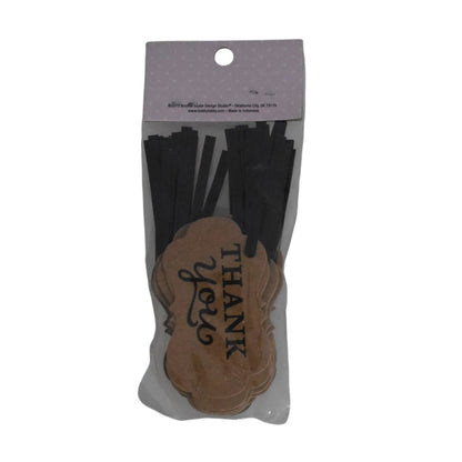 Thank You Kraft Gift Tags, 2.5 Inch, 20 Count
