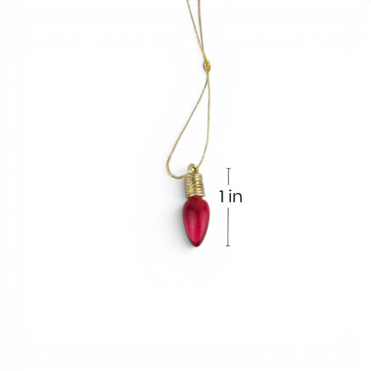 Mini Christmas Light Ornaments, Set of 24