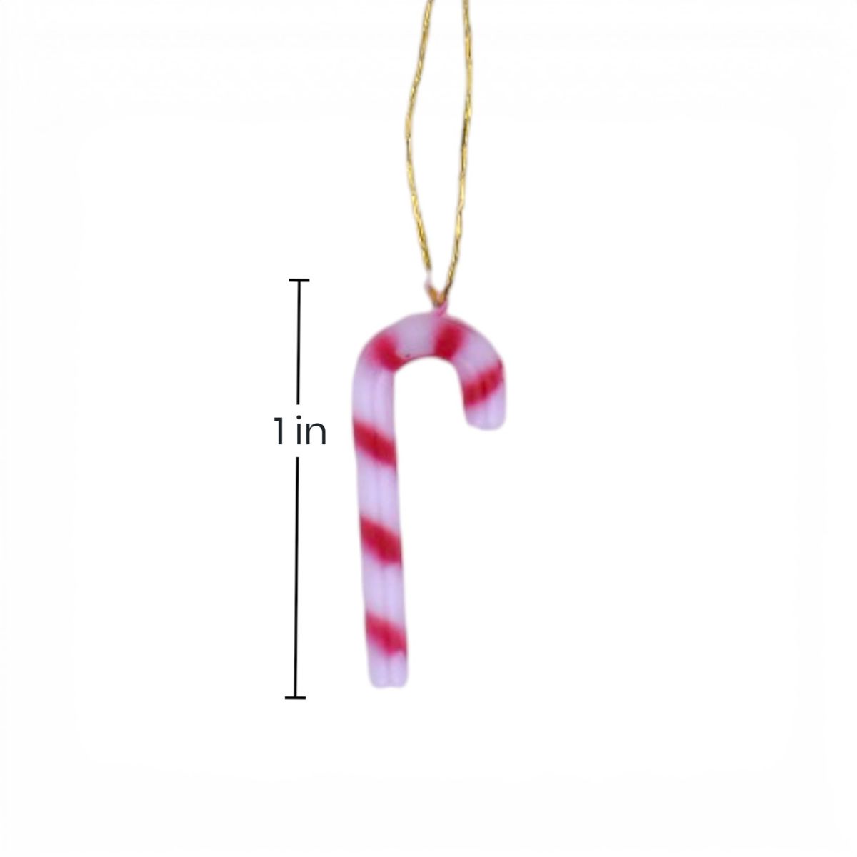 Mini Candy Cane Ornaments, Set of 60