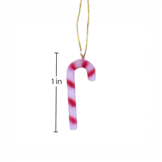 Mini Candy Cane Ornaments, Set of 60