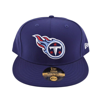 New Era Tennessee Titans Navy Fitted Cap, Size 7 7/8