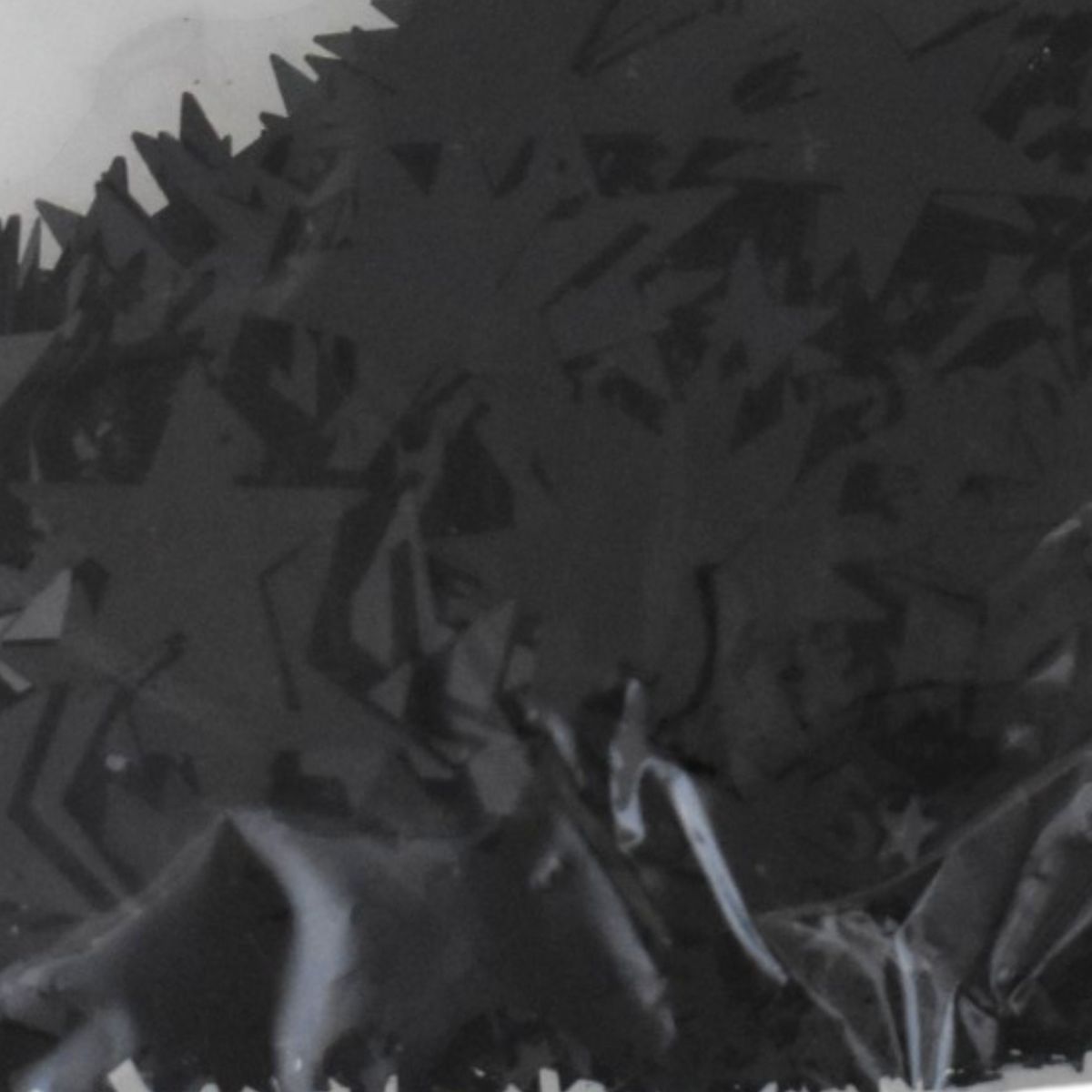 Black Stars Confetti, 1 oz Pack