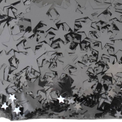 Silver Star Confetti, 1 oz