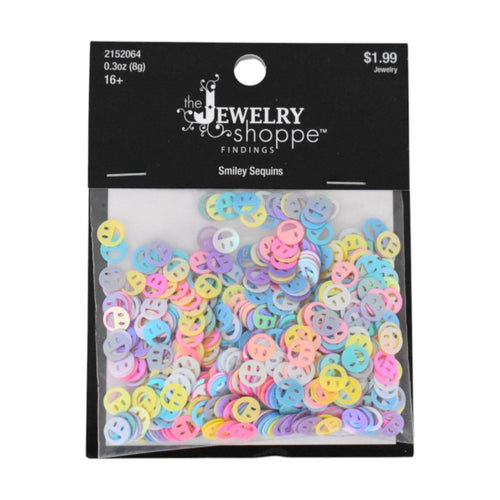 The Jewelry Shoppe Smiley Sequins Multicolor Assorted Pack