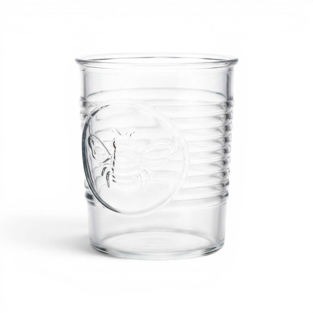 Double Old Fashioned Bee Glasses - Set of 4