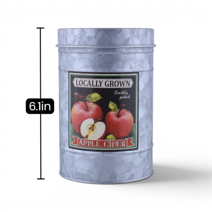 Decorative Container - Locally Grown Apples