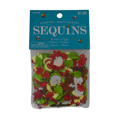 Assorted Forest Friends Sequins