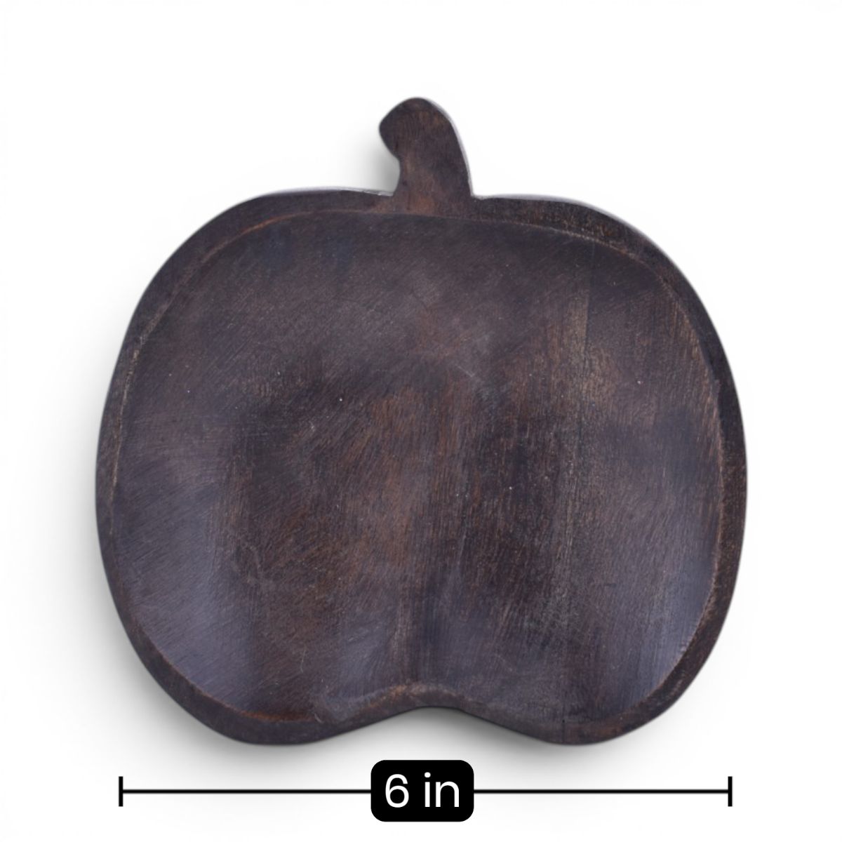 Robert Stanley Dark Wood Carved Pumpkin Bowl