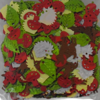 Assorted Forest Friends Sequins