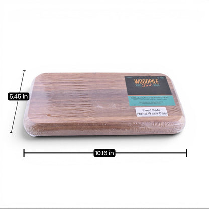 Walnut Wood Rectangular Serving Tray