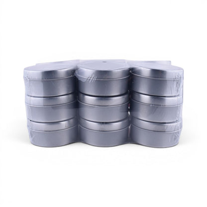 Silver Favor Tins, 18 Count