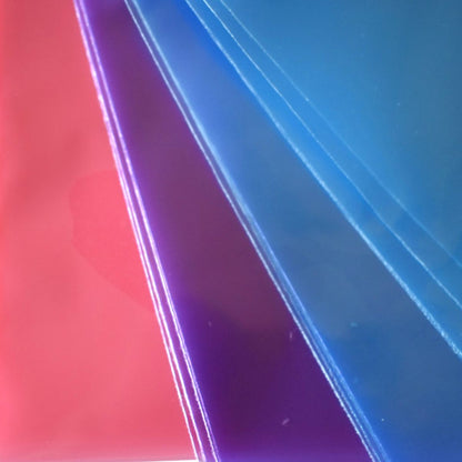 Blue, Pink, and Purple Zipper Bags With Handles, 20 Count