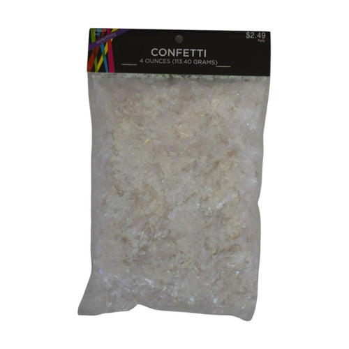 White Confetti, 4 Ounces